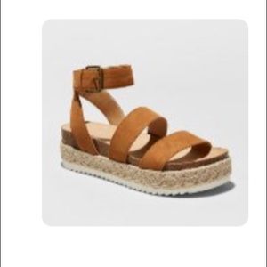 Universal Thread Platform Espadrille Sandals WW